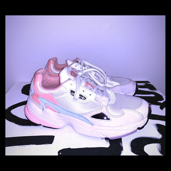 adidas falcon raw white trace pink